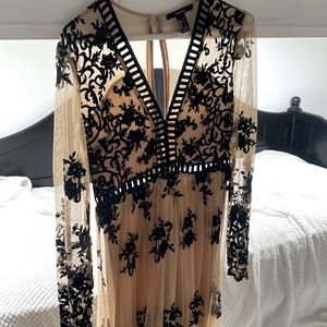 Lace dress bohemian